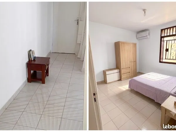 Location maison mitoyenne t2 de 44m2 avec terrasse et parking - matoury