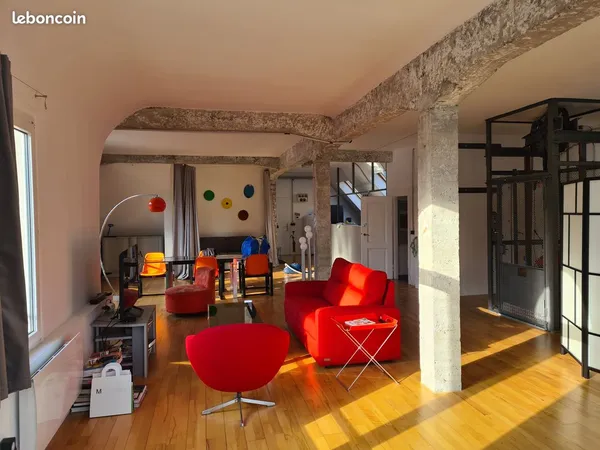 Loft 115 m² + combles aménageables 32 m² + terrasse - Strasbourg Gare / Halles