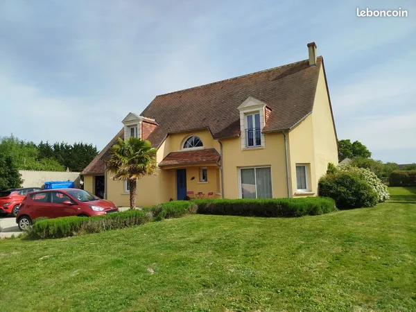 Maison familiale 216m2, 5 chambres, géothermie, DPE B/A, terrain 1990 M2, terrasse 60 m2