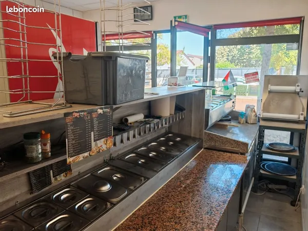 Vente fond de commerce pizzeria en activité