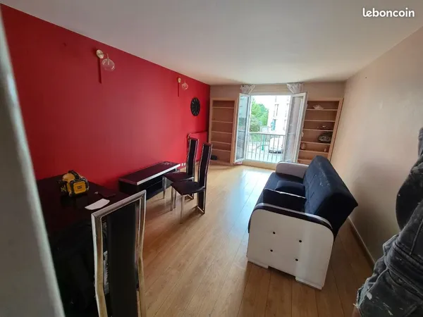 Appartement 3 pièces 66 m² - 2 chambres - DPE C - Mantes-la-Ville