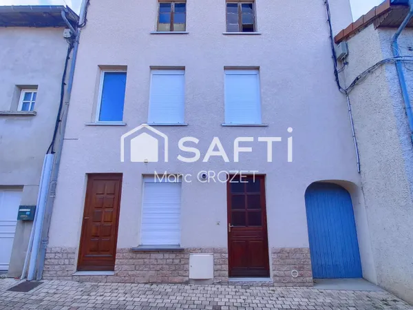 Maison avec plateau indépendant
