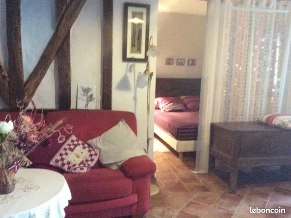 Studio meublé 40m2 avec grande terrasse - Montamat proche Lombez/ Samatan