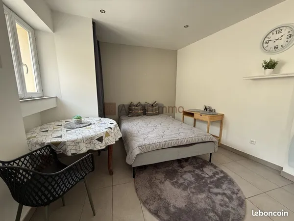 Studio meublé 22 m², Quartier centre