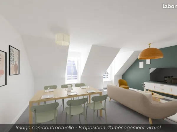 Appartement 4 pièces 80 m²