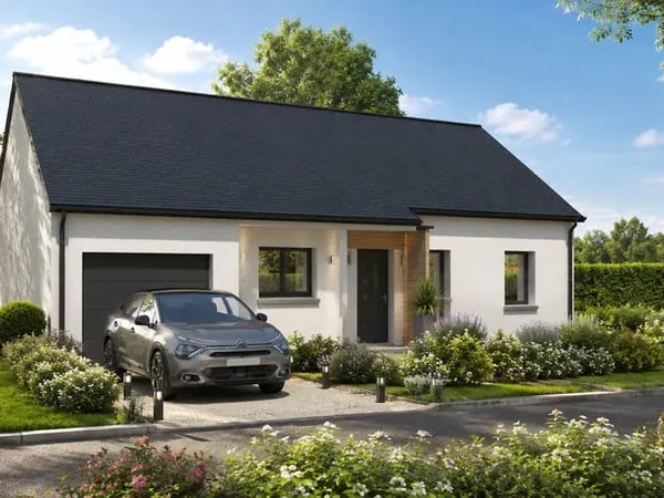 Terrain + maison Vente Loire-Authion  85m² 319500€