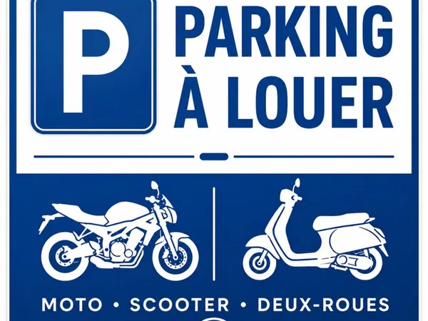 Loue parking - 10m²