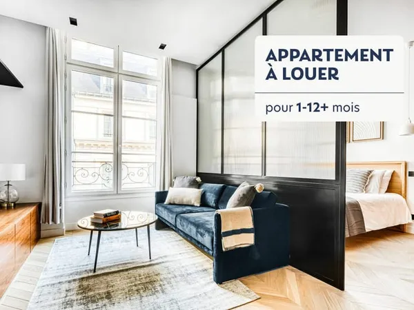 2 pièces rue Saint-Martin, intégralement rénové
