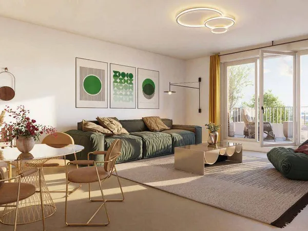 Appartement 2 pièces 39 m²