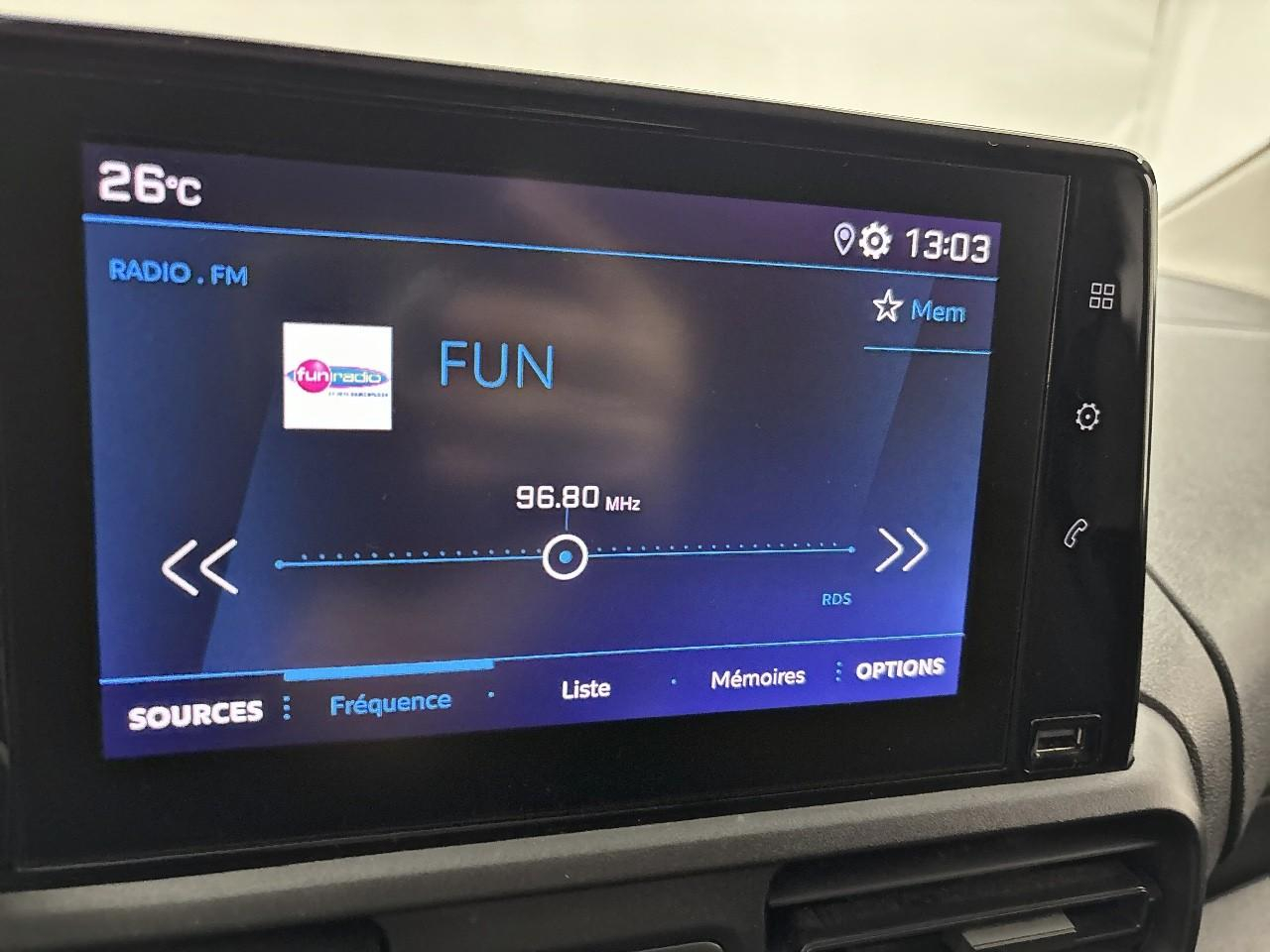 Peugeot Partner fourgon m 650 kg bluehdi 100 s&s bvm6 — photo 32