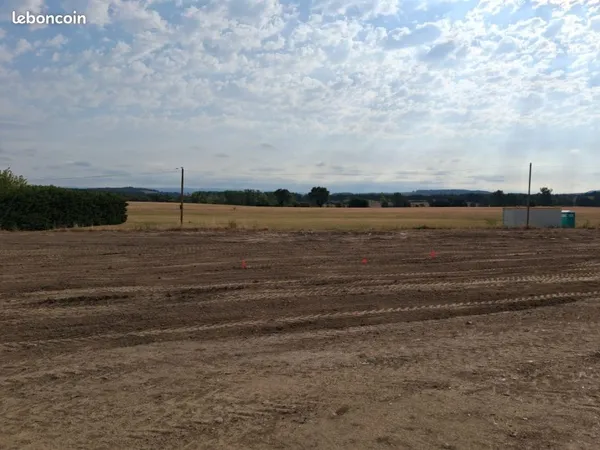 Verdalle, terrain plat et viabilisé de 648 m²