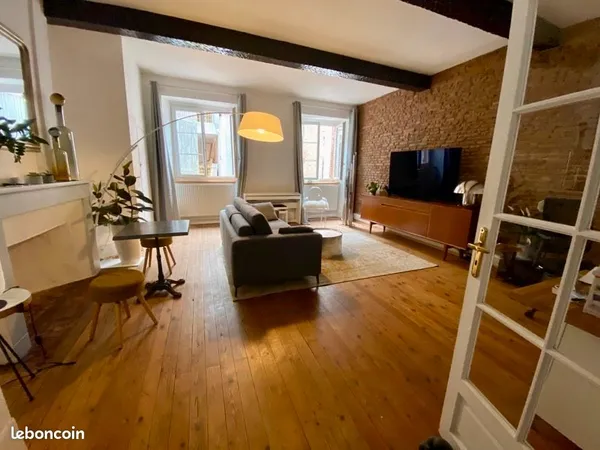 Appartement T3 traversant et lumineux de 83 m² - Toulouse Centre (Carmes / Esquirol) proche Dalbade