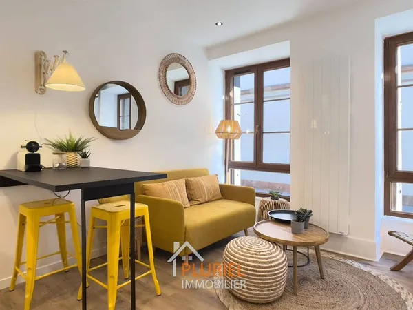 Studio 2 pièces 23 m²