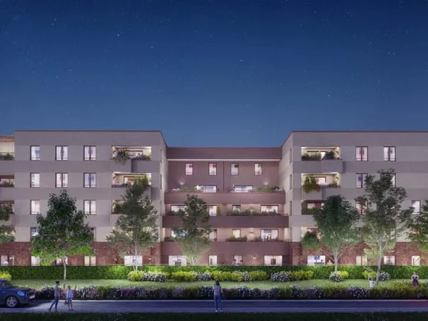 T3 neuf avec Balcon exposé plein Sud, garage et parking - Ré