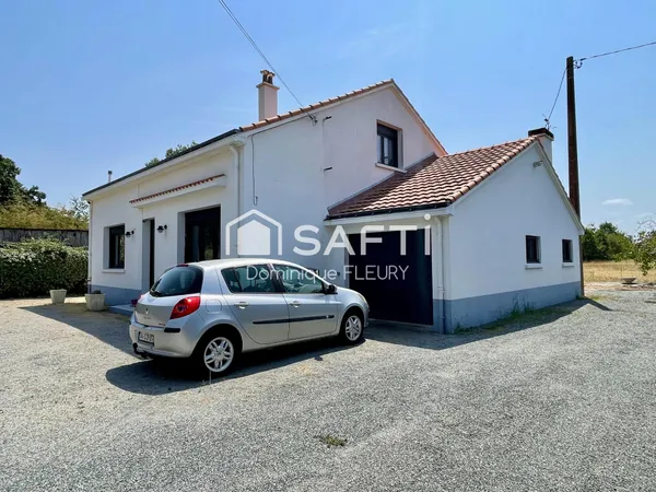 Maison de 132m² avec garage et terrain de 5000m²