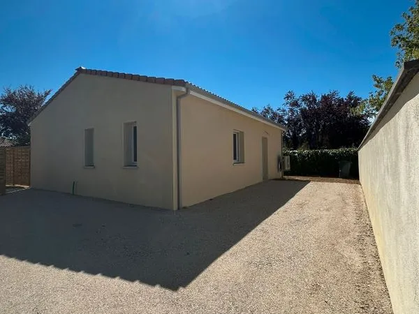 Jolie maison neuve T3 avec jardin