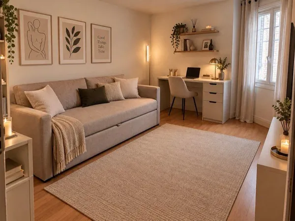 Studio 21 m2 saint mandé proche paris DPE D