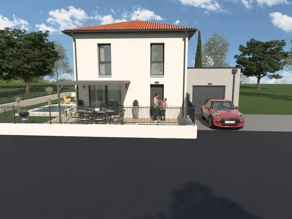Villa étage 90M2 +20M2 de garage