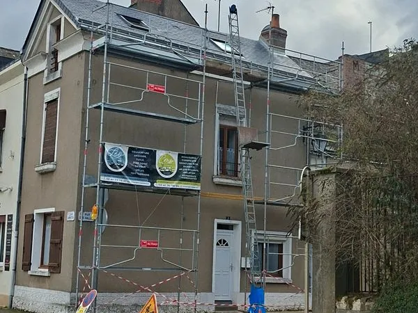 Maison vu sur Loire