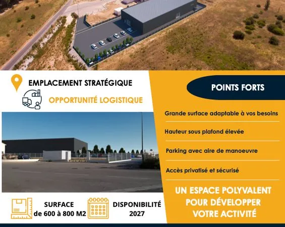 Local d'activité / hangar à louer