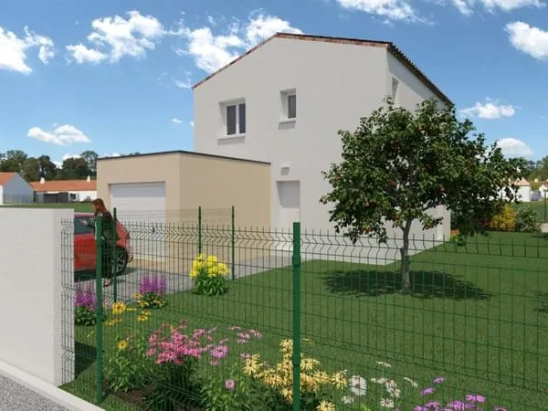 Montélimar Nord : Maison de 84 m² - 3 chambres + terrain de 290 m²