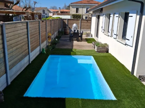 Maison récente 2021 - Plein pied - Centre Le Barp - Piscine - 4 pièces