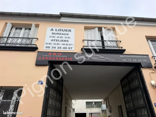 Local commercial, entrepôt 50 m² IVRY SUR SEINE