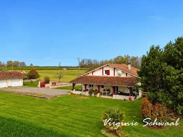 Maison à vendre 6 pièces GAMARDE LES BAINS (40) TERRAIN 1 863 m2
