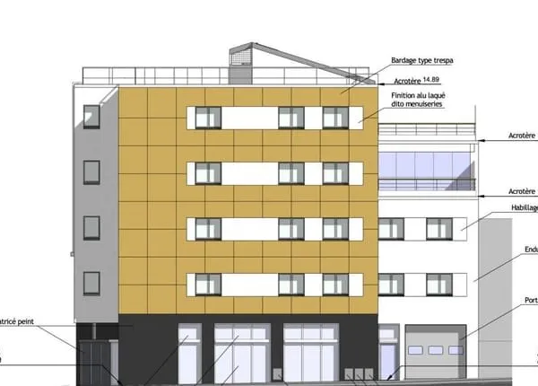 Immeuble de rapport 750 m²