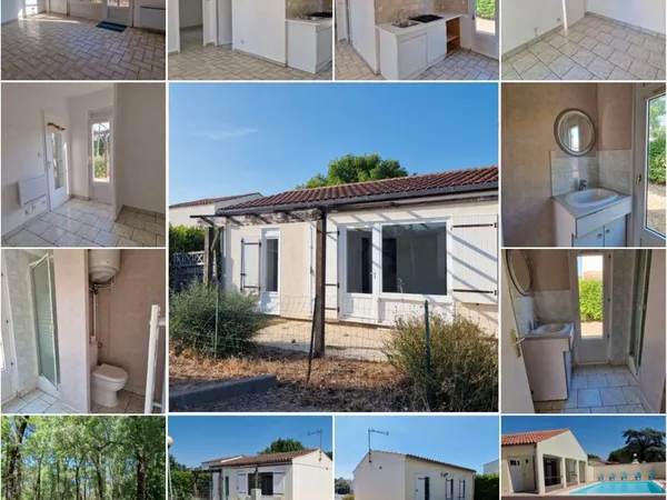 Maison 3 pièces dans Résidence avec Piscine