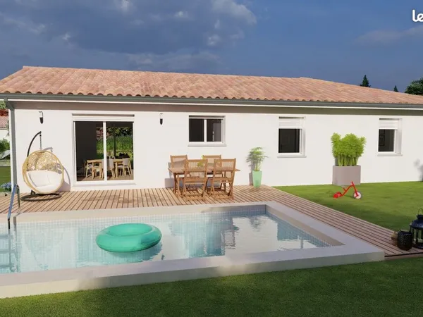 Canéjan, Maison neuve 3 chambres avec terrain - à partir de 388000