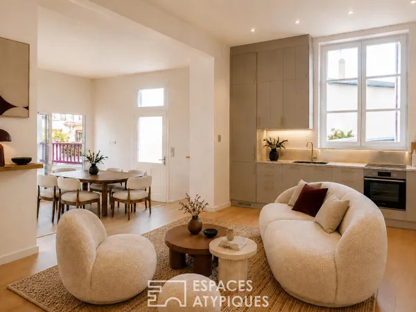 Élégant appartement d'architecte au coeur de Beaurivage