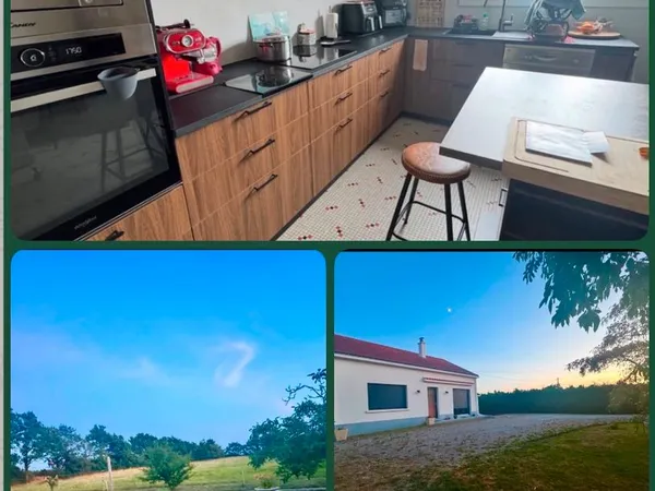 Grande maison familiale 135m2 - 5 chambres - Terrain de 5 000 m2
