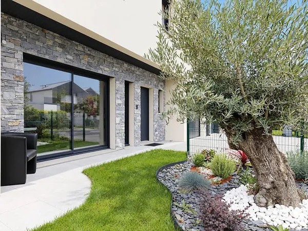 Villa contemporaine lumineuse avec jardin et prestations de qualité