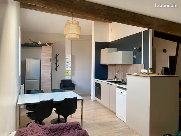 Appartement atypique village T2- 85 m²