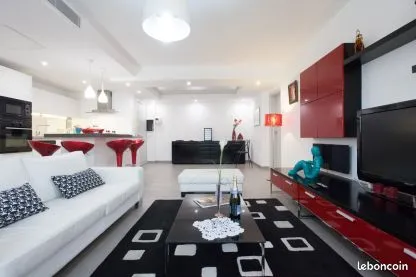 Bel appartement 5 pièces meublé Nice