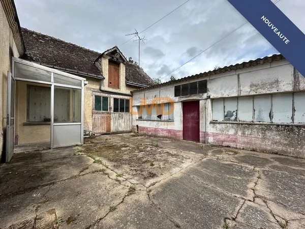 Maison 2 chambres- garage - atelier -20 min Vendôme - commerces