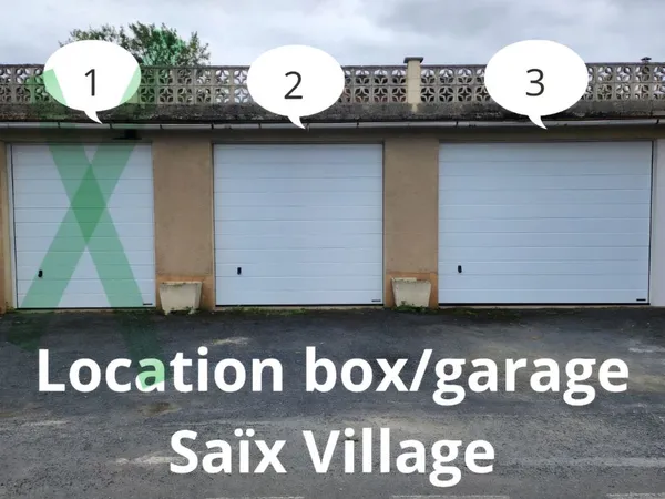 Garage à louer