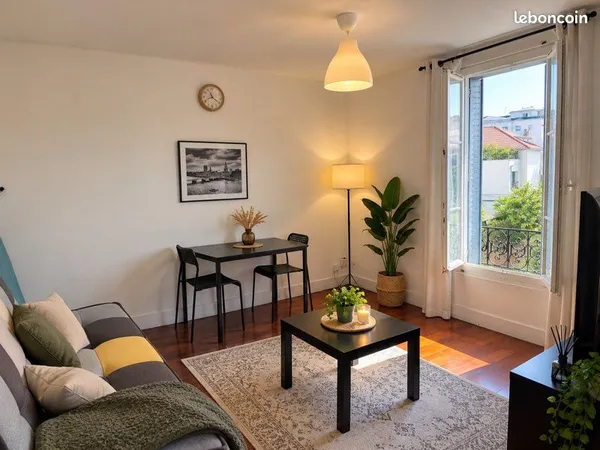 🏡 F2 MEUBLÉ 30 m² — LE BOURGET (93350)