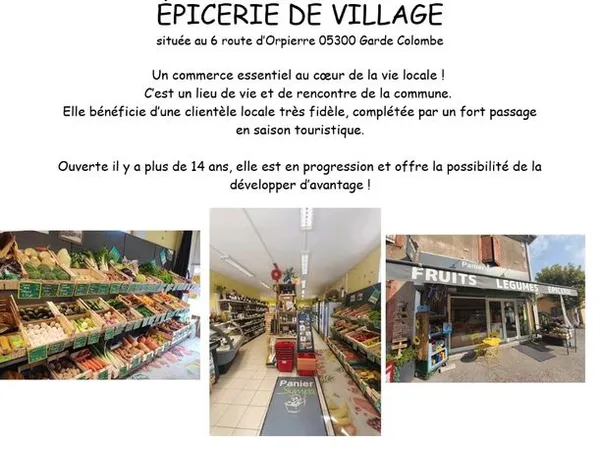 Fond de commerce épicerie de village
