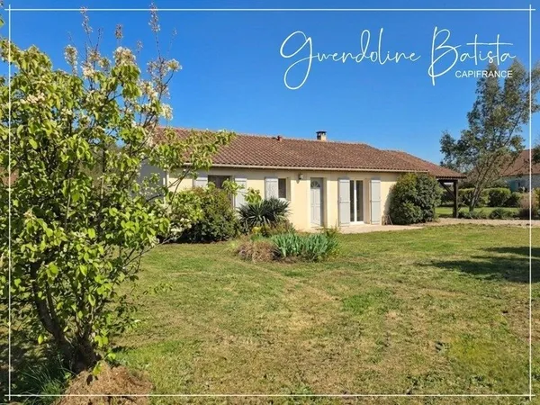 Maison plain-pied 98m² - 3 Chambres - Terrain 1675m² - SAINT-NEXANS