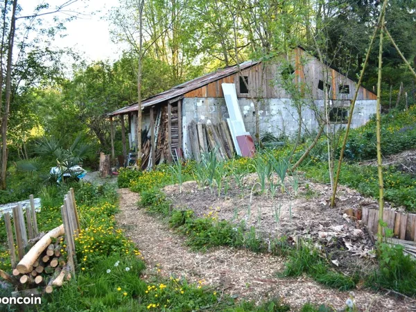 🌿Grand terrain 4 500m2 + maison a réhabiliter 🌿