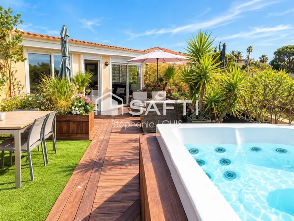 T4 dernier étage avec toit-terrasse et jacuzzi