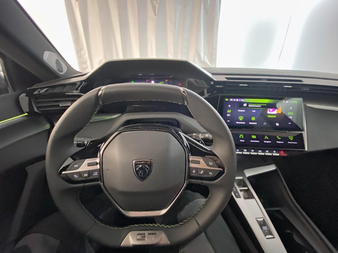 Peugeot 408 hybrid 145 e-dcs6 gt — photo 12