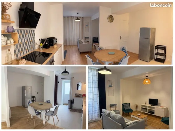 Appartement T3 de charme avec patio privé - Centre historique de Beaugency