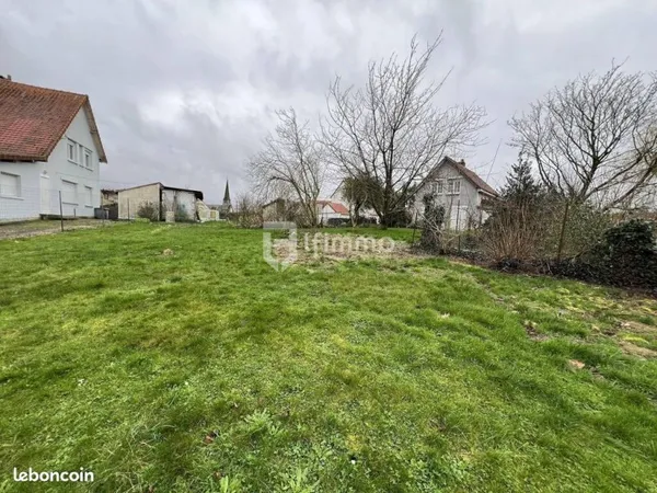 Terrain 993 m² Bihucourt