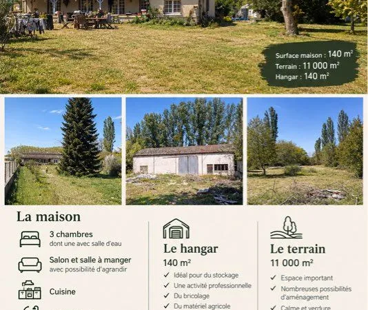 Maison avec terrain