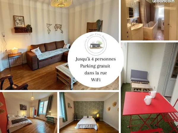 Le Meublé à Metz - Appartement 80 m² 2 chambres disponible à la location meublée