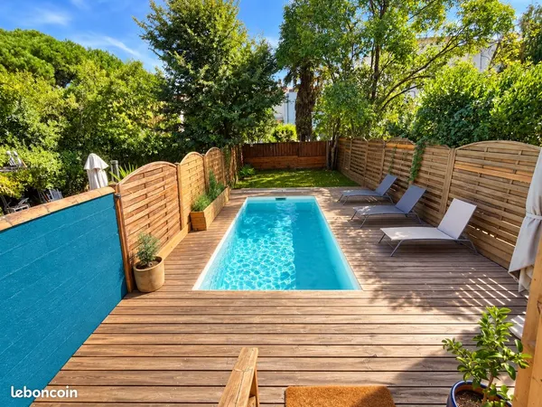 Échoppe bordelaise rénovée avec jardin et piscine - Bordeaux Caudéran