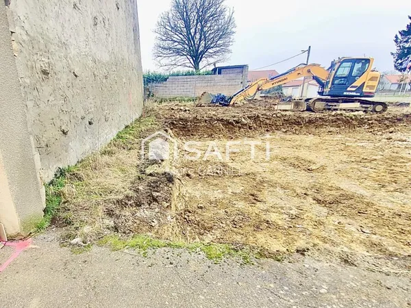Superbe terrain au calme, prêt pour démarrer votre projet